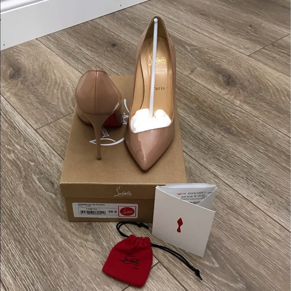 Christian Louboutins Patent Leather Pumps